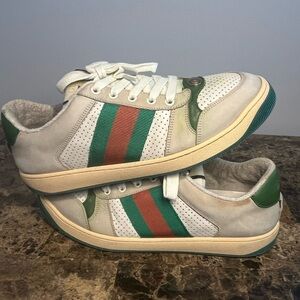 Gucci Men’s Screener sneakers size 8